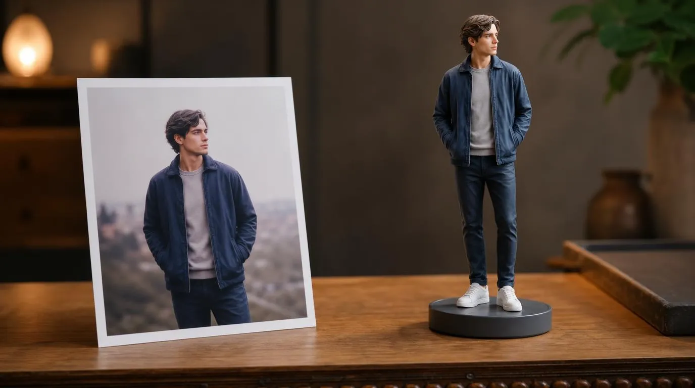 Figurine personnalisée à partir de photos